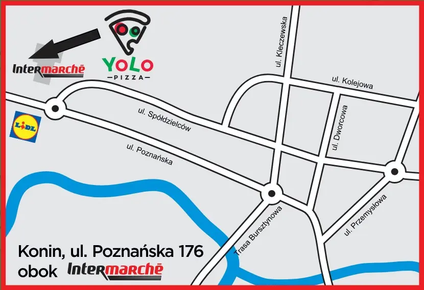 mapa lokalizacji pizzerii